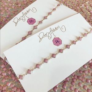 Rory Ashton | pink stone choker necklace 💕
